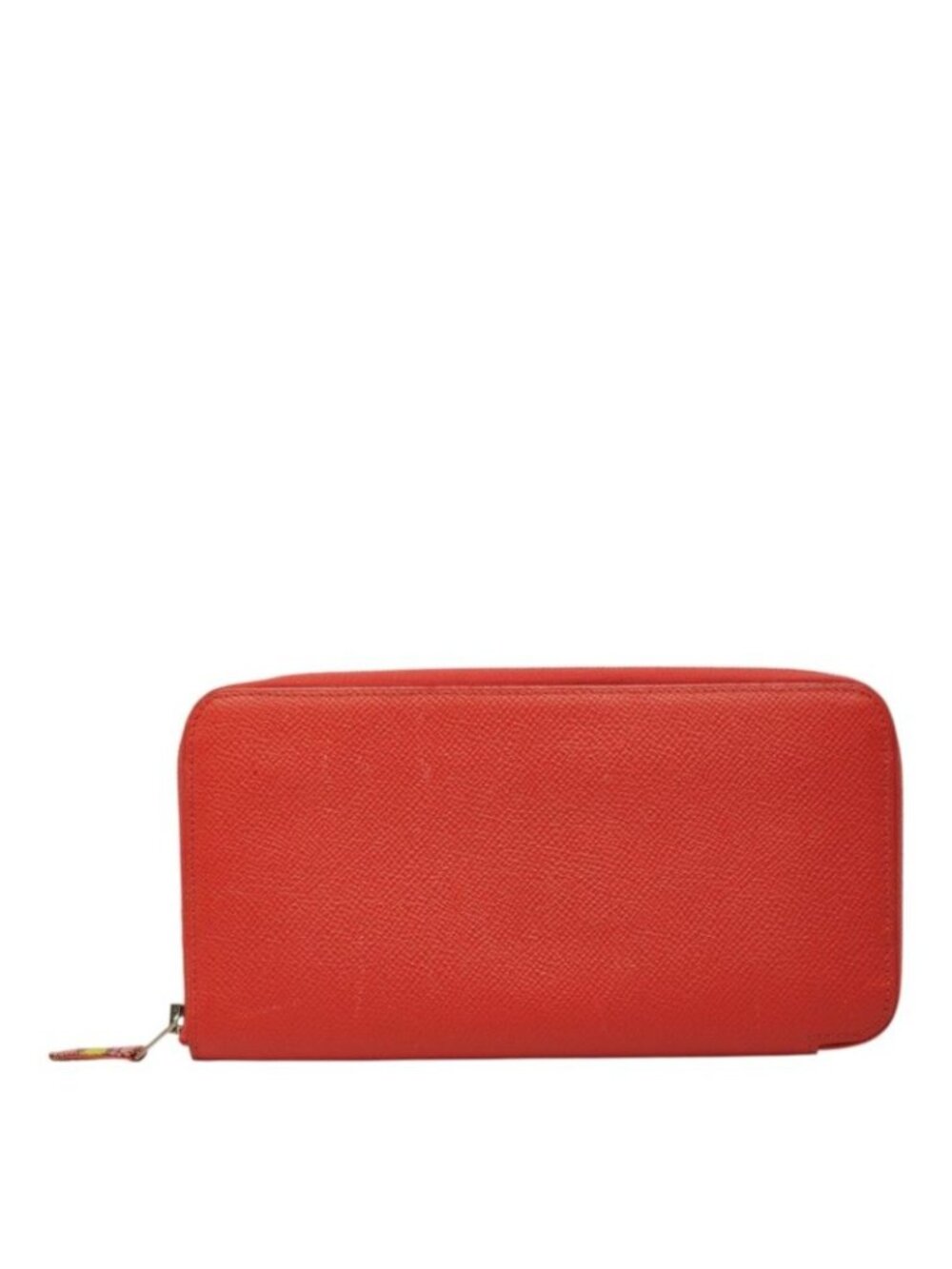 Hermes Azap Long Silk'in Zip Around Wallet Pink Rose Jaipur Veau Epsom